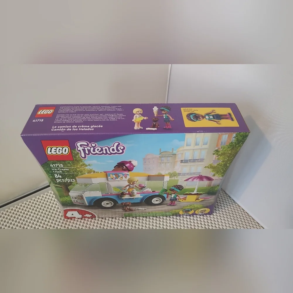 Lego Friends 41715 Ice-Cream Truck Building Toy NWT
